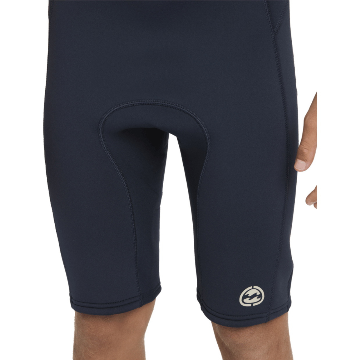 2026 Billabong Junior Absolute 2/2mm Back Zip Shorty Wetsuit 24CW251601 - Navy